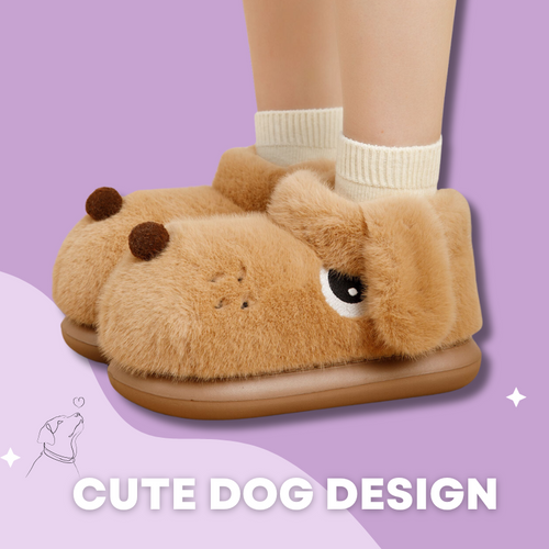 Warm Full-Cover Dog Slippers