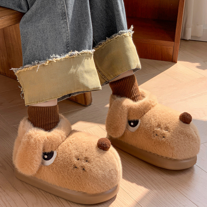 Warm Full-Cover Dog Slippers